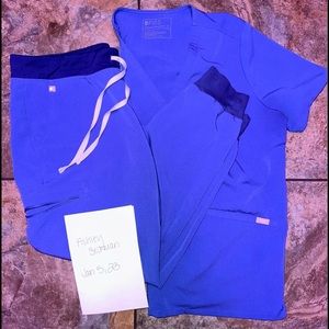 Figs Limited Edition: Denim Scrub Set